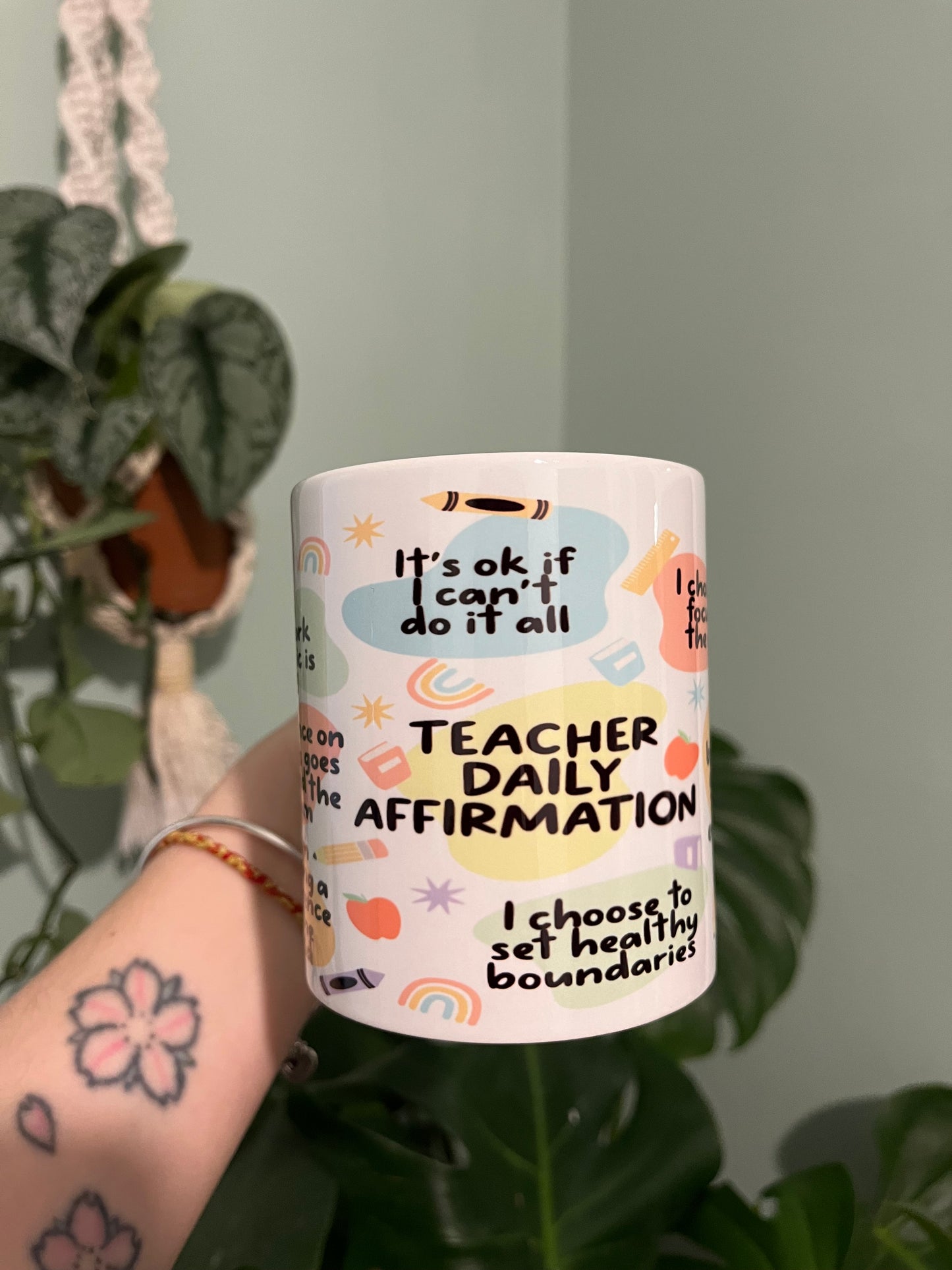 Teacher mug - affirmation