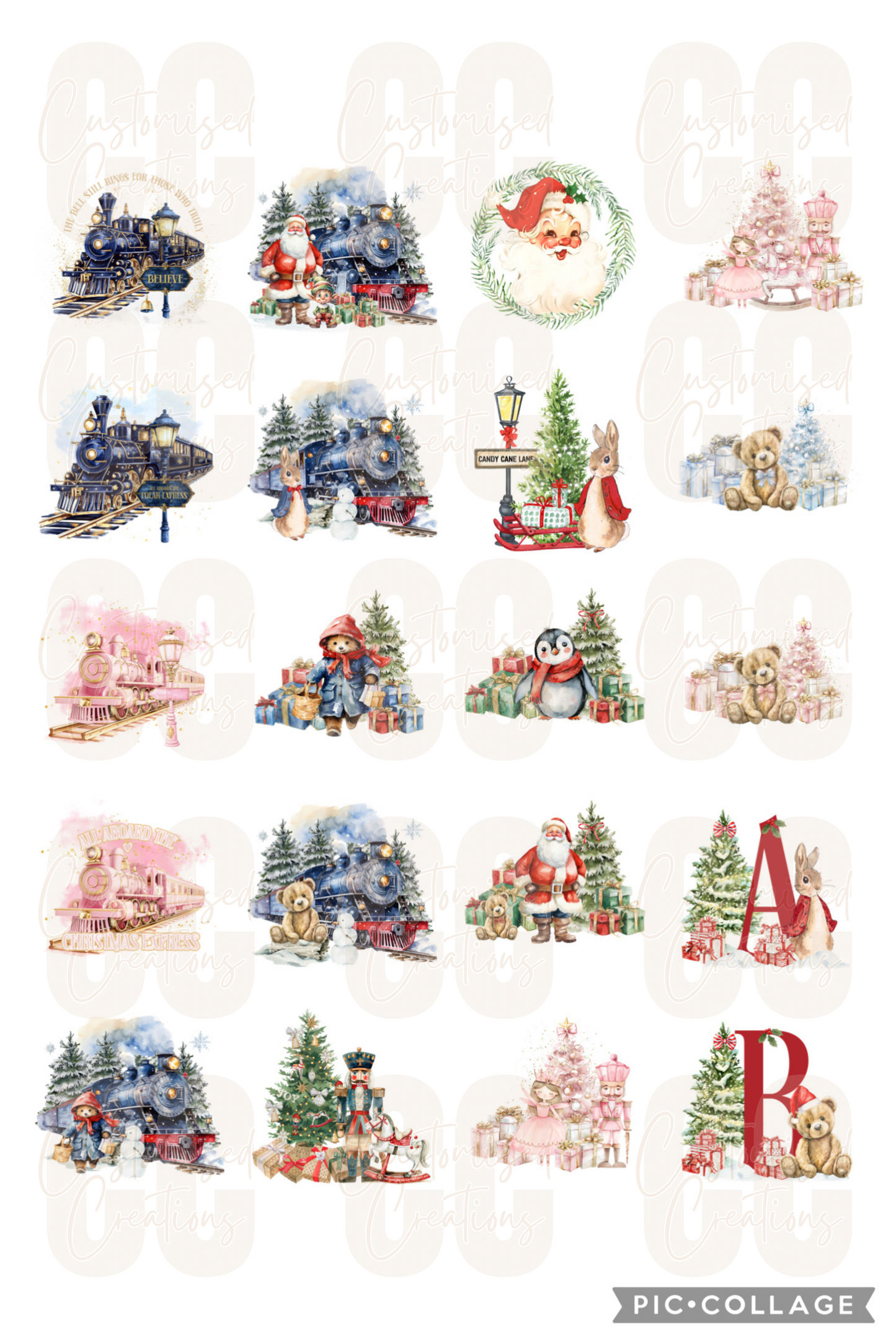 Christmas gift sack - all designs