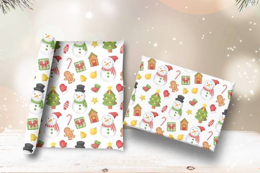 Christmas A3 wrapping paper - 130gsm gloss