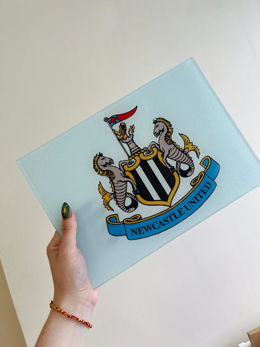 Football chopping board