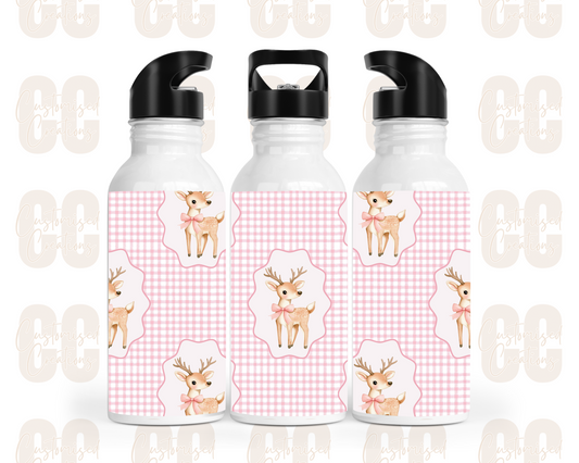 Christmas stainless steel kids water bottle
