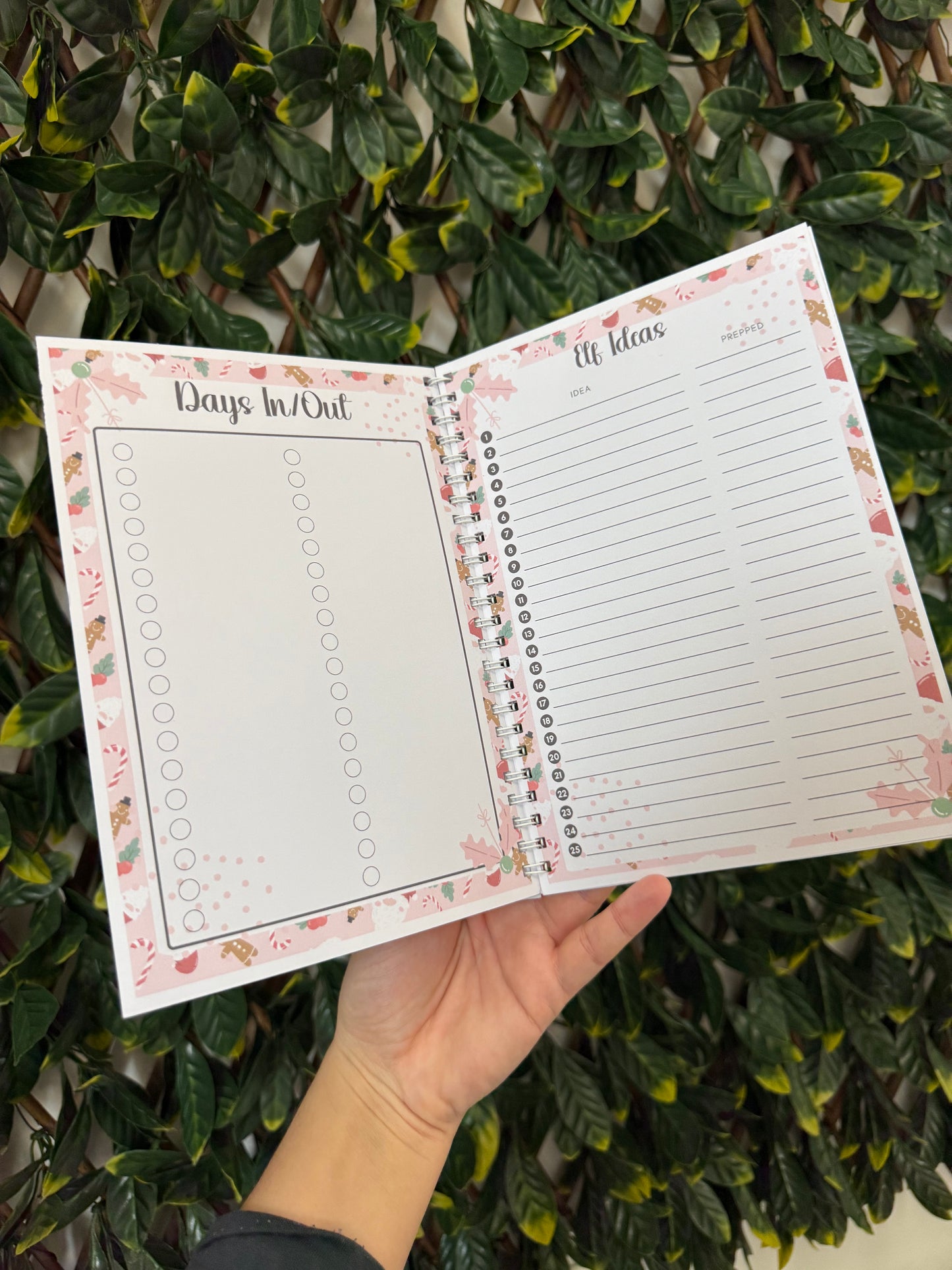 Christmas planner a5