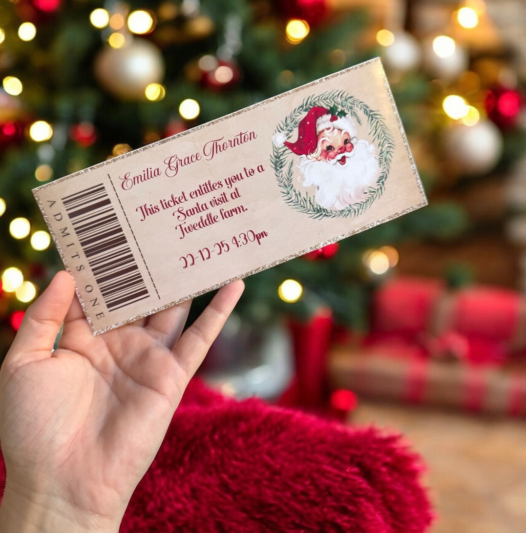 Christmas ticket - all designs