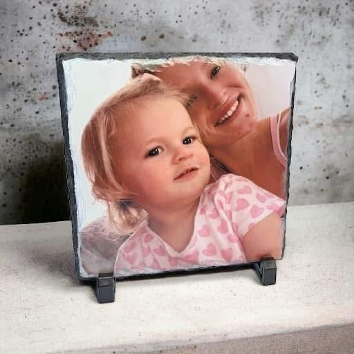 Square photo slate