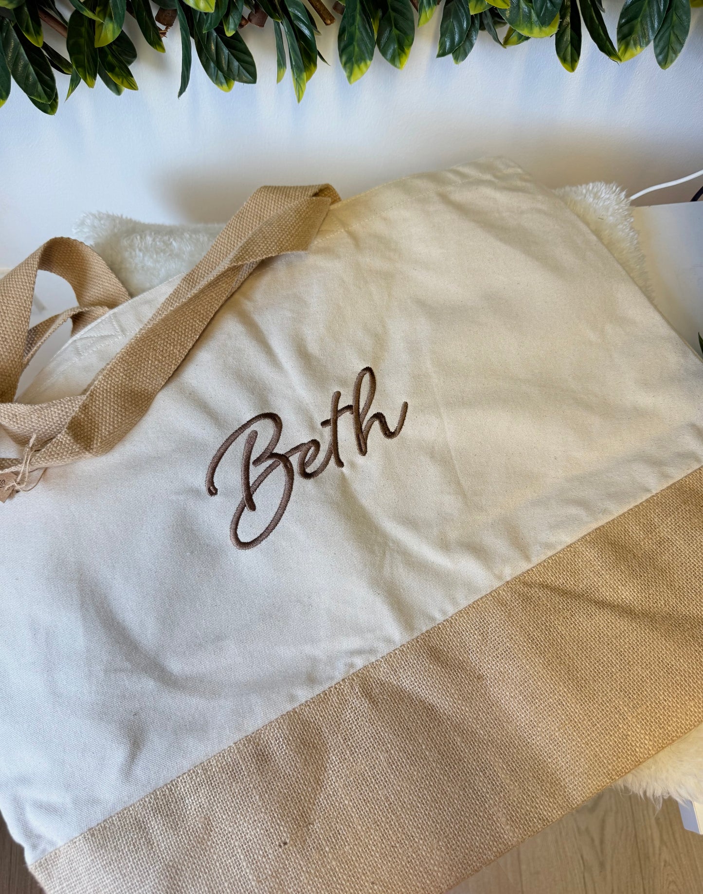 Embrodiered Tote bag