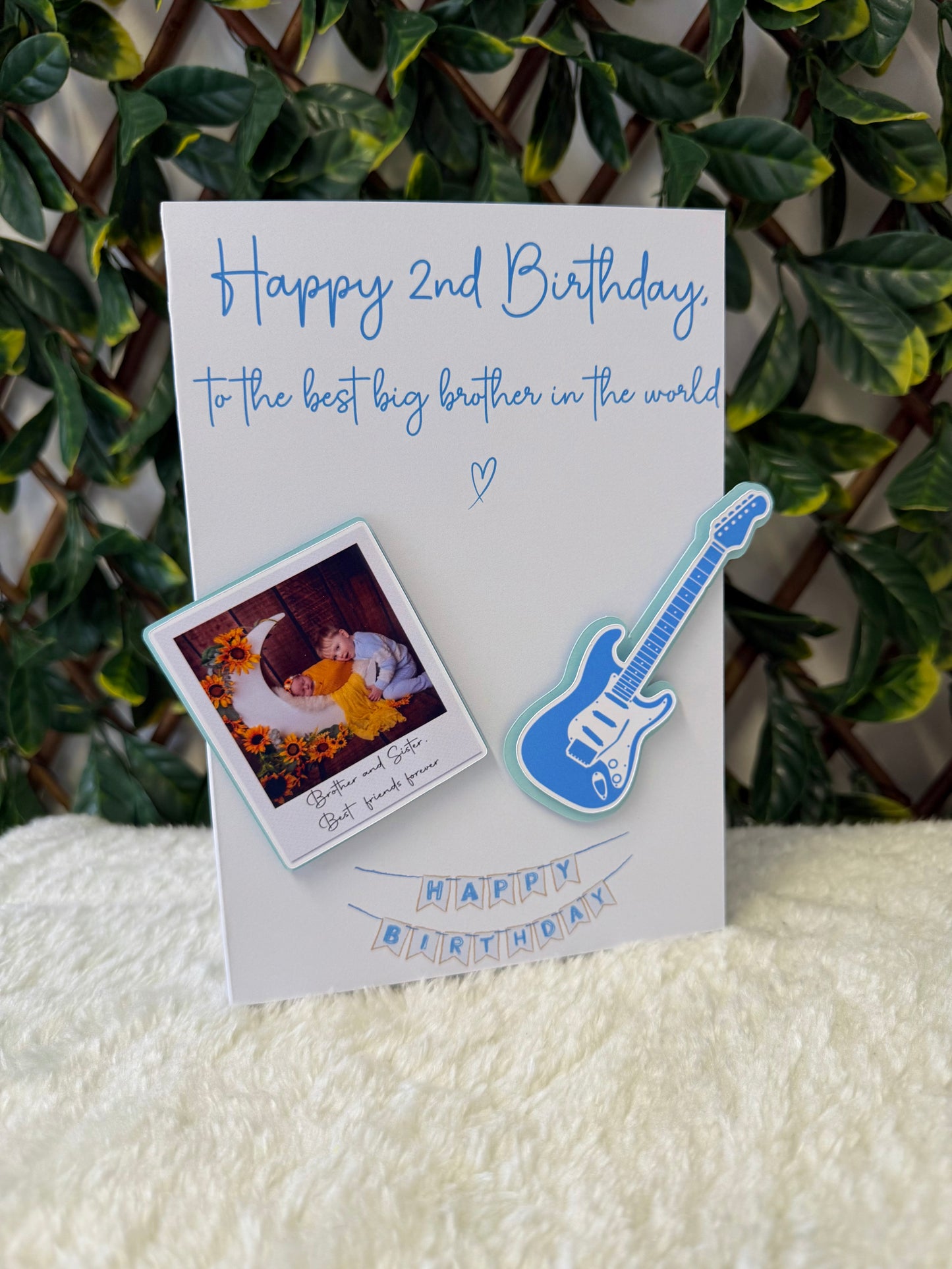 3D birthday card - any design