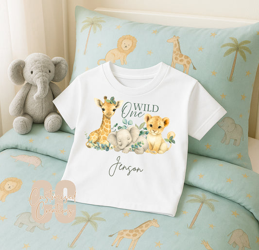 Wild One, Two, Three Tshirt