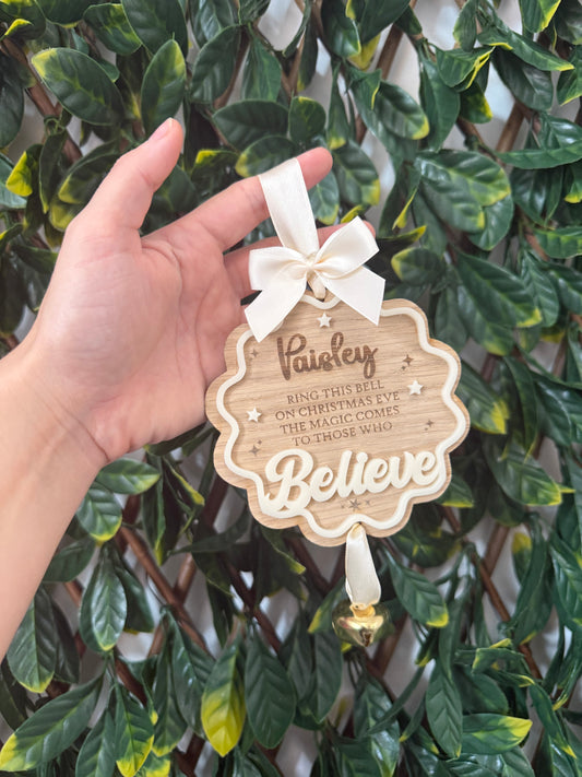 Christmas Eve magic Santa bell