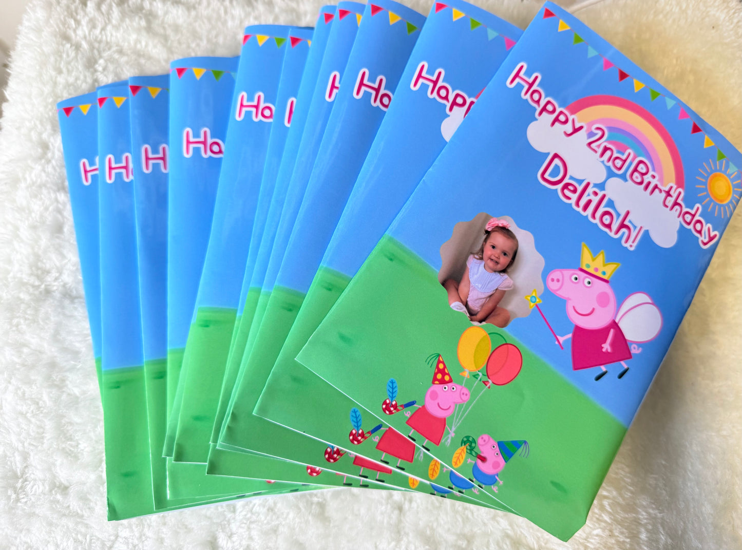 Birthday Treat Packet - Unfilled - Any Design