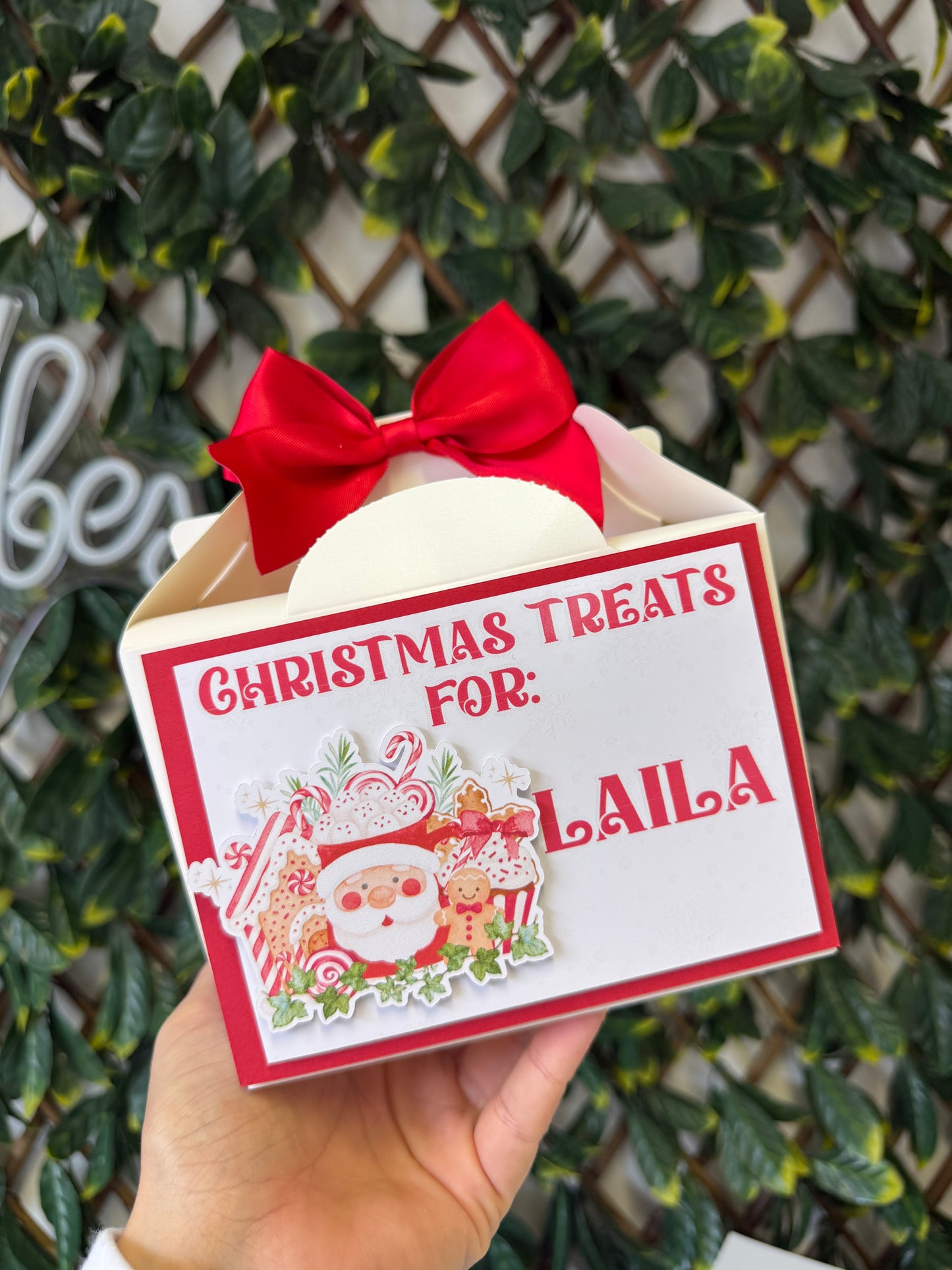 Christmas treat box - all designs