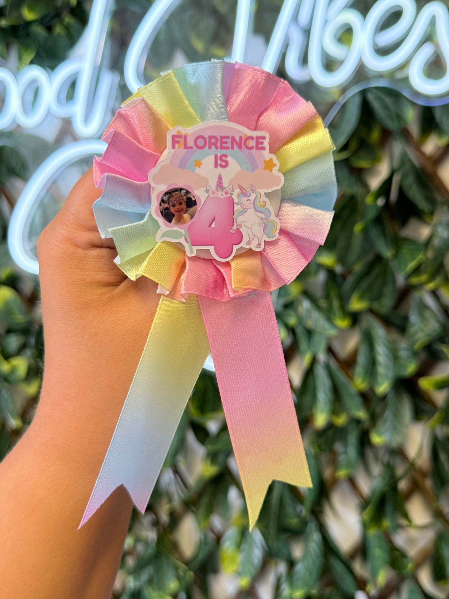 Birthday Rosette