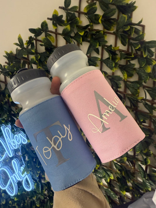 Water bottle and holder