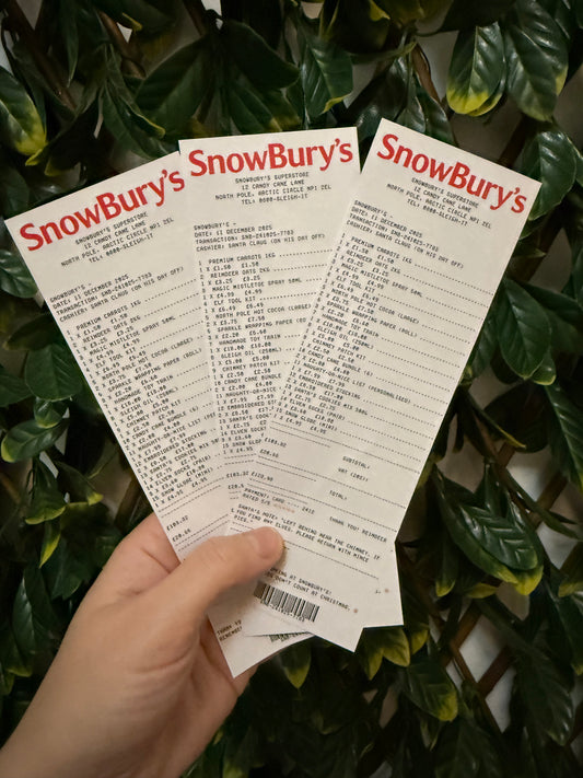 Santa’s Lost Receipt – Official Snowburys Edition | Fun Christmas Surprise for Kids