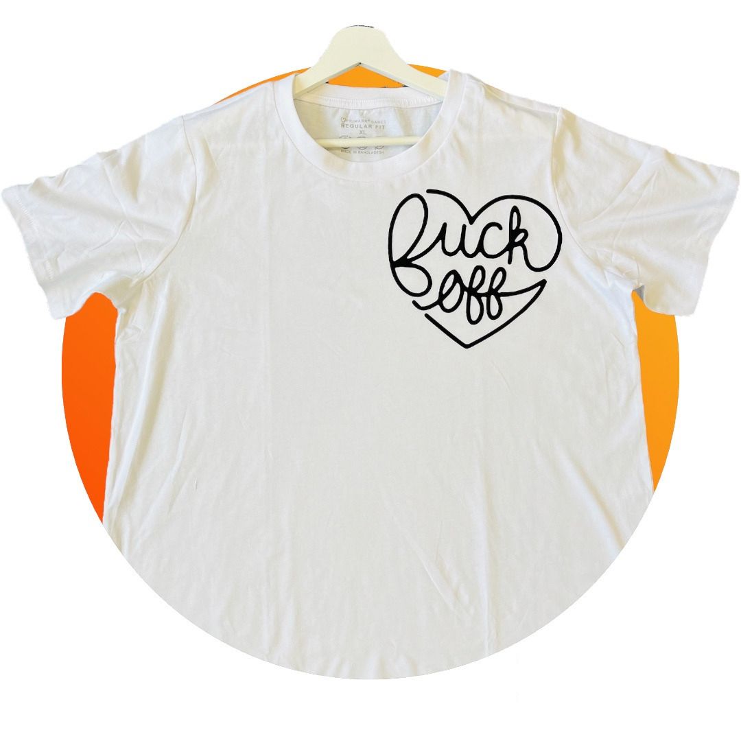 F off design 2 T-adult tshirt
