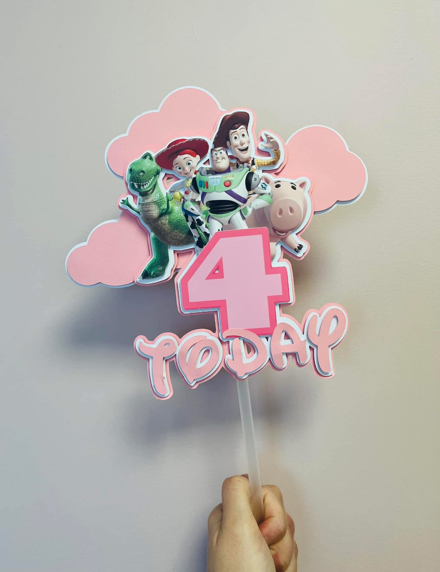 Thick Card Cake Topper - Any Design