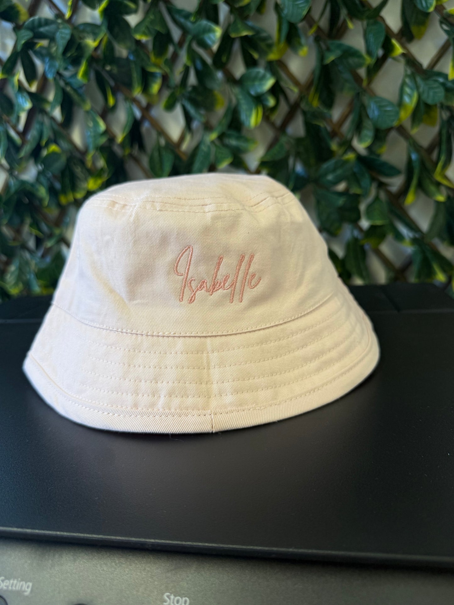 Embroidered Kids Summer Hat - Various Colours