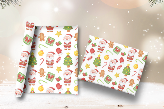 Christmas A3 wrapping paper - 130gsm gloss