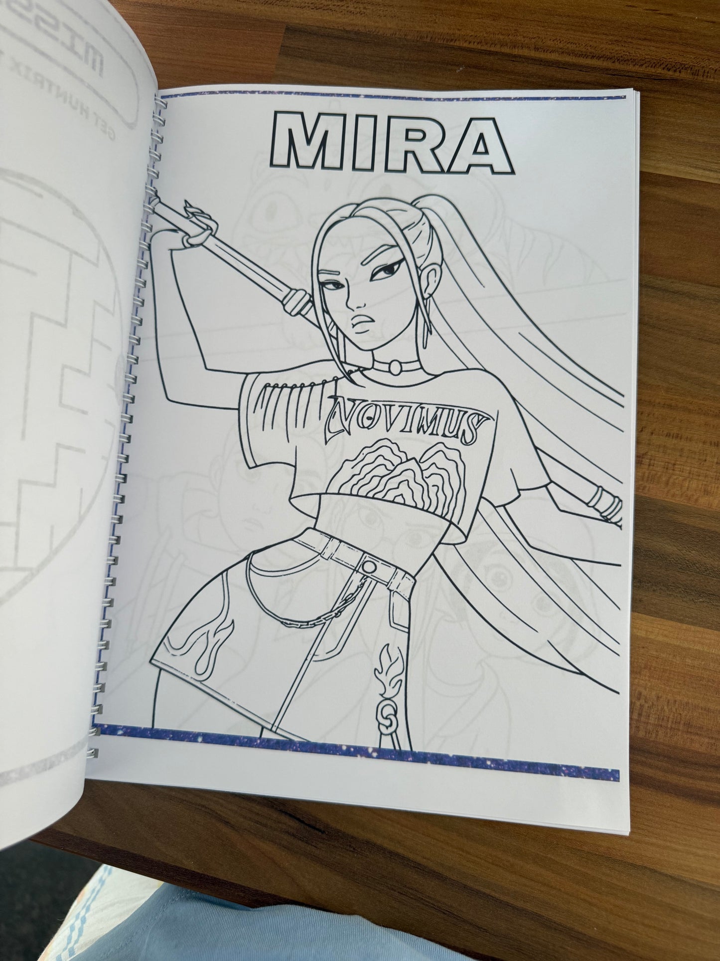 K pop demon hunters activity book