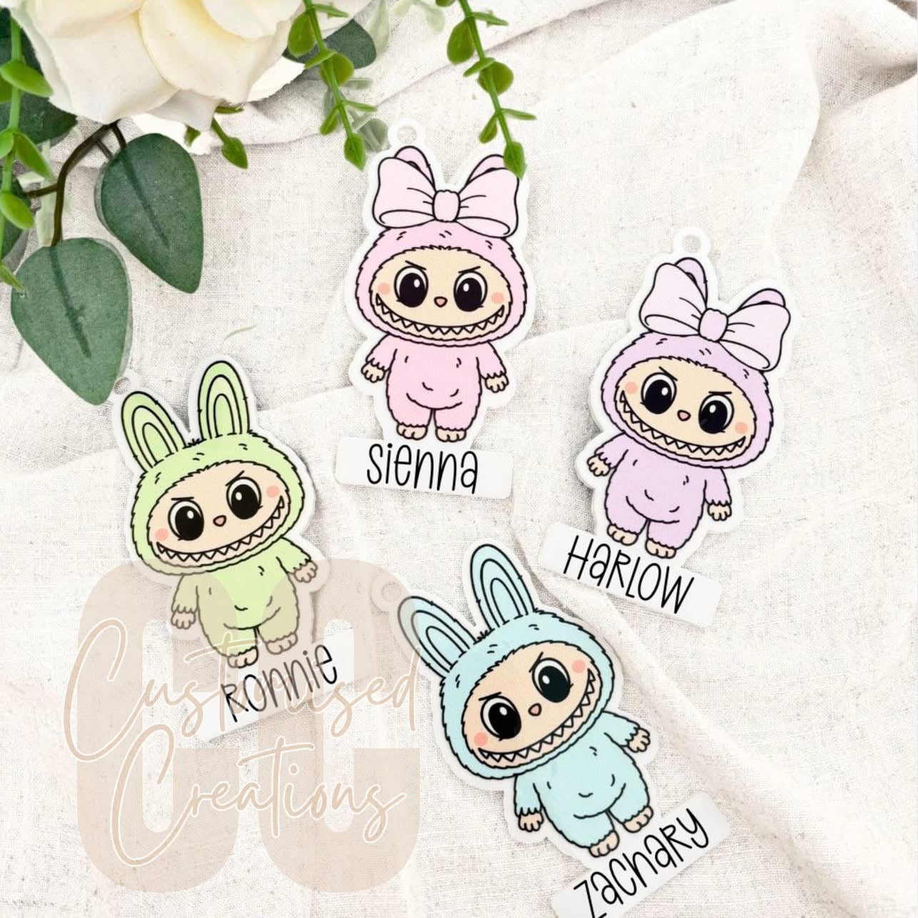 Labubu keyring