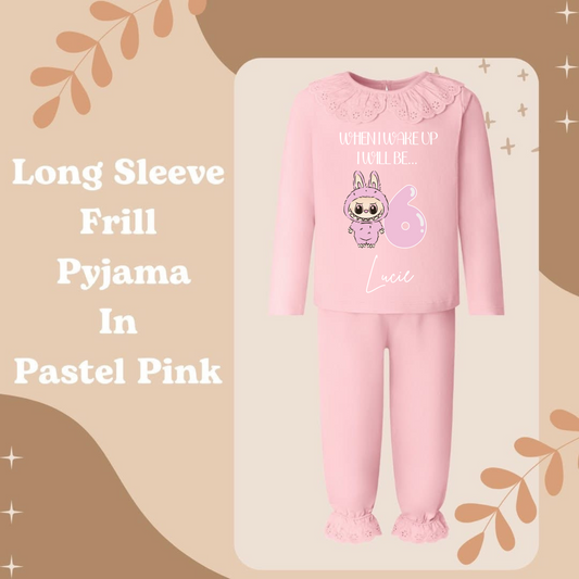 Labubu Frill Birthday Pyjamas