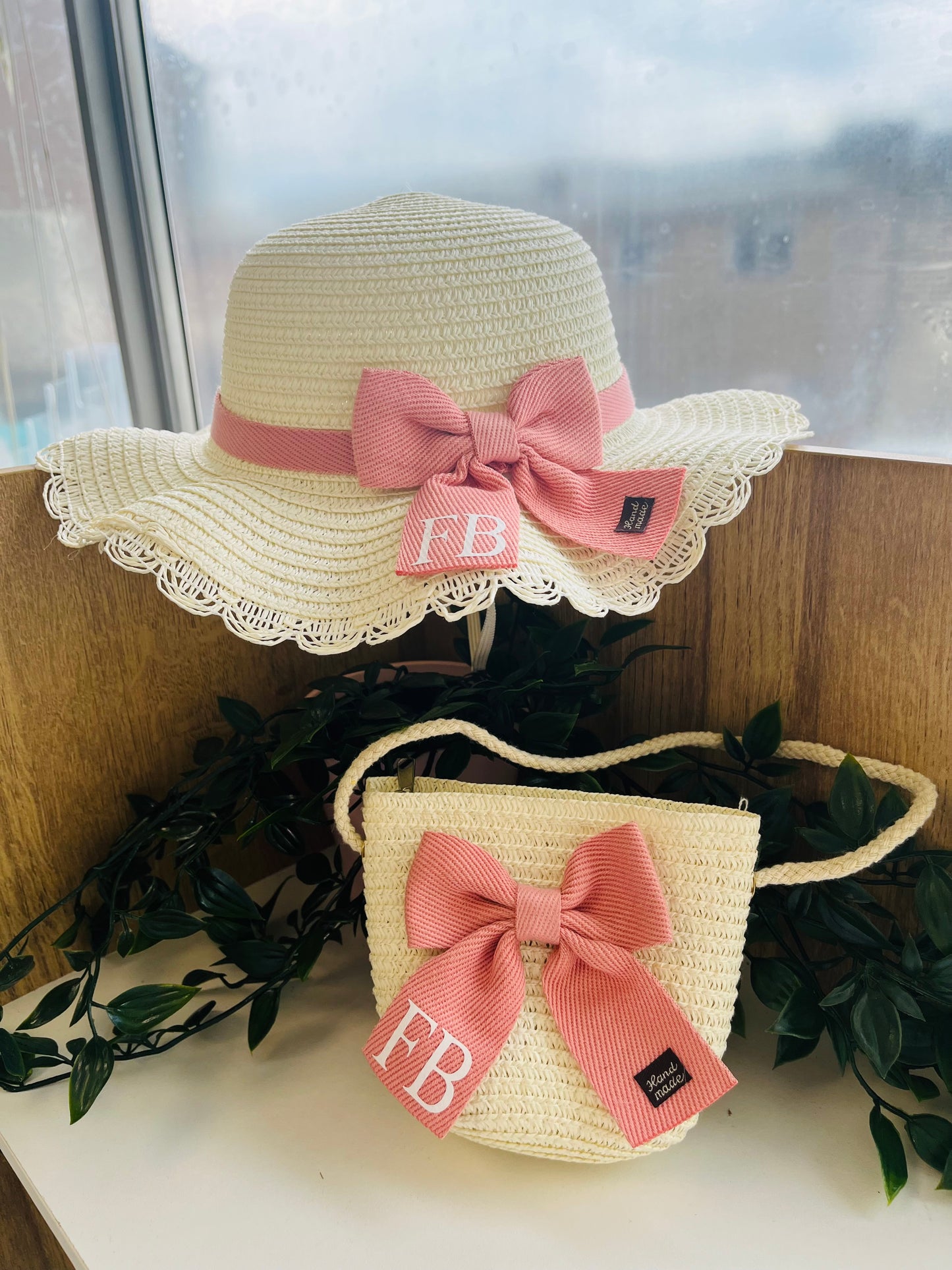 Summer hat and bag - vinyl