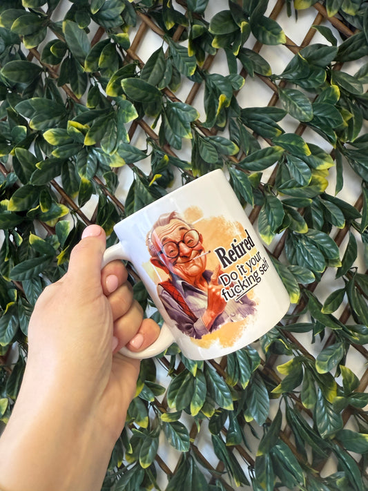 Cheeky Retirement Mug