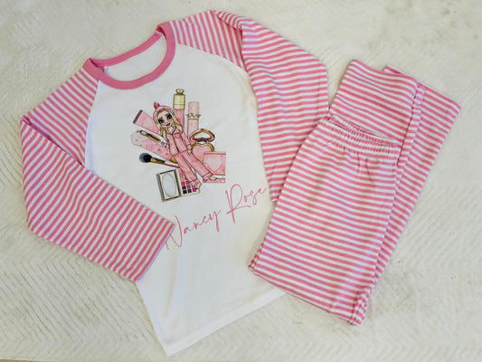 Make up girl pyjamas