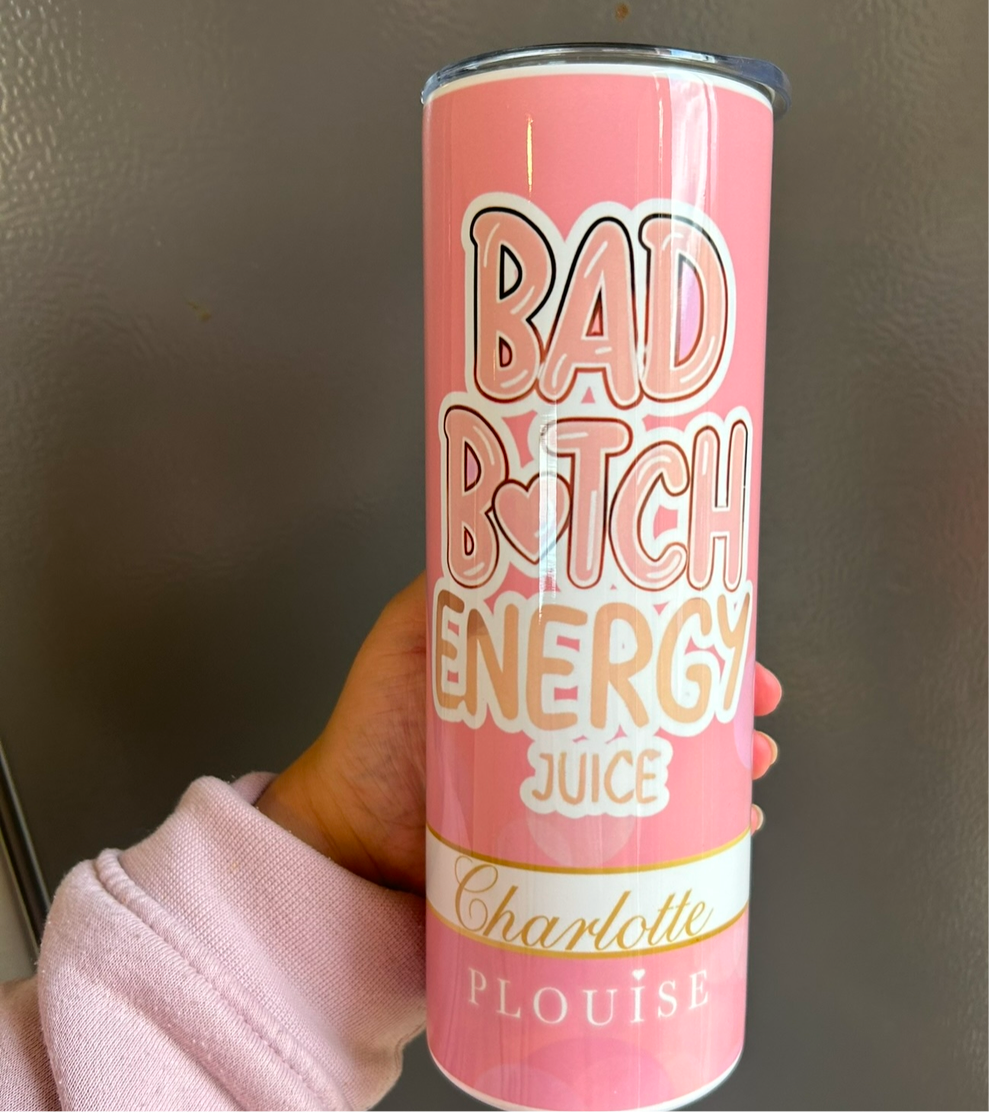 Bad bitch 20oz tumbler