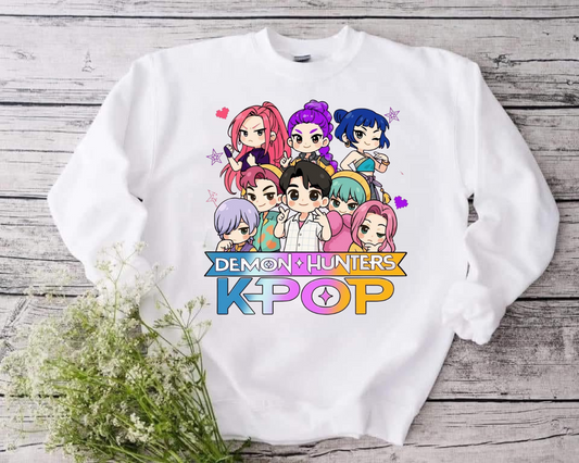 K-pop demon hunters sweatshirt