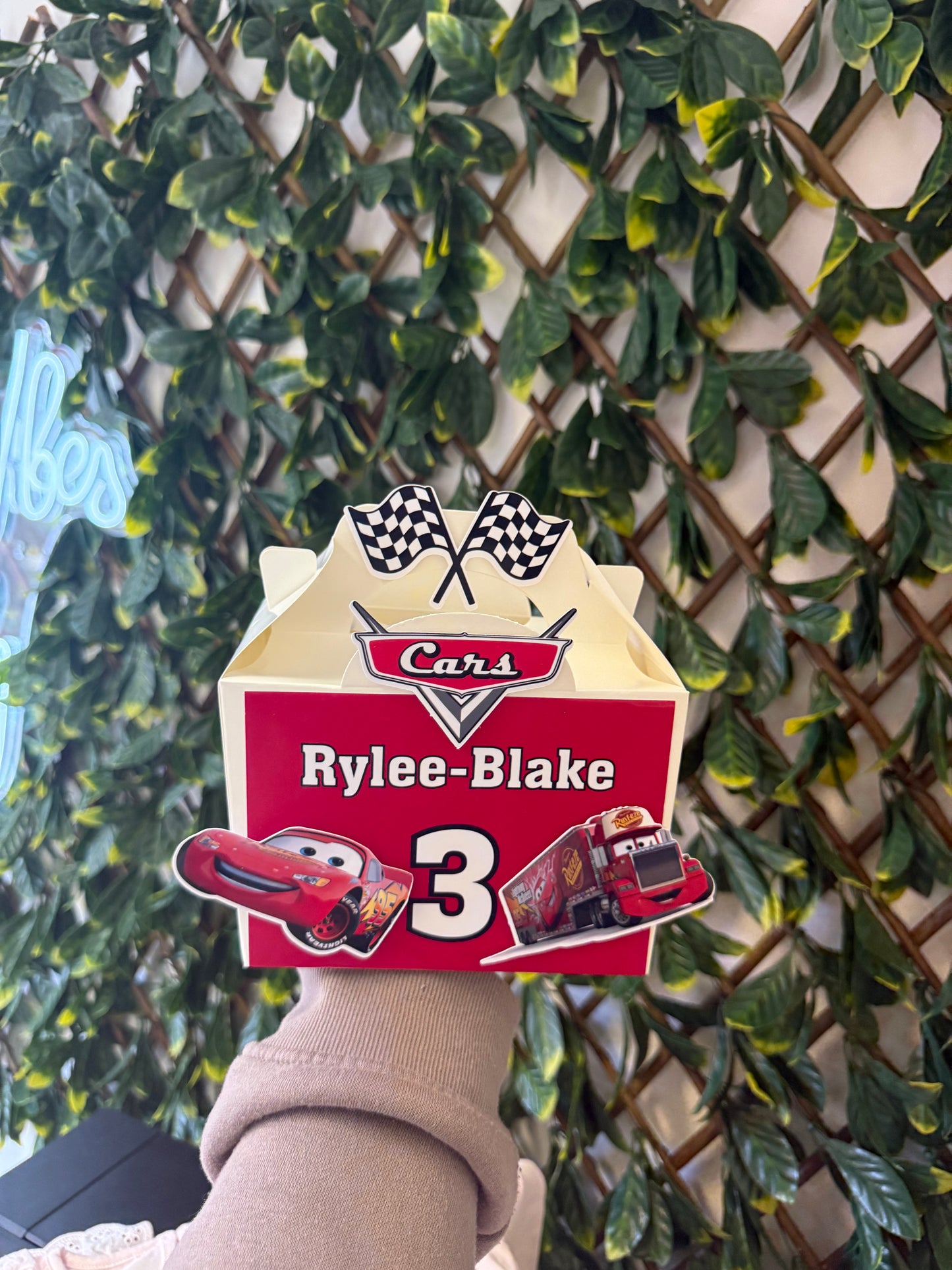 Personalised 3D Birthday Treat Box | Custom Design Any Theme