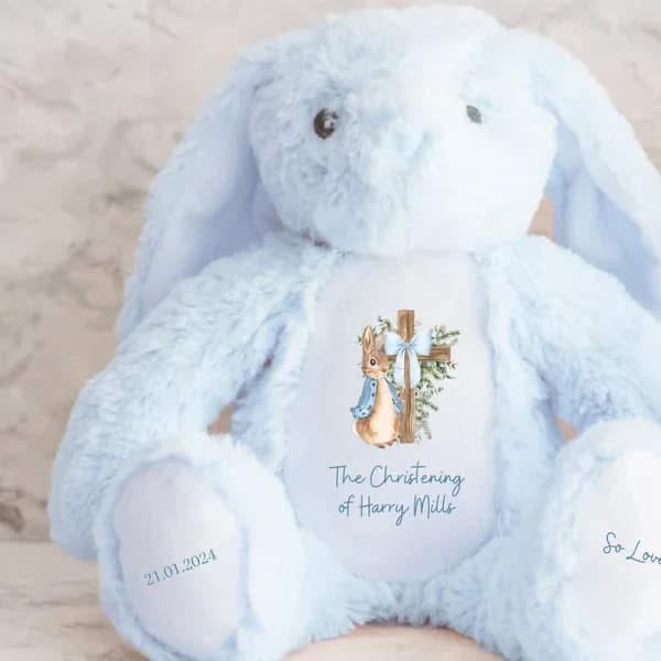 Christening bunny bear