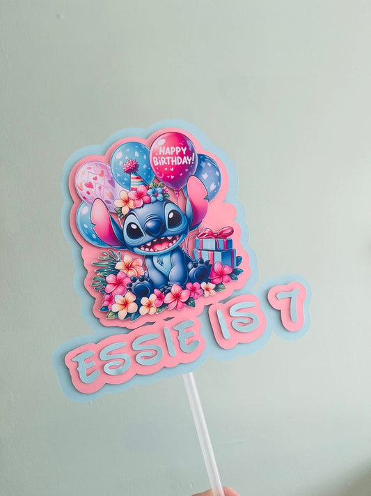 Stitch Cake Topper