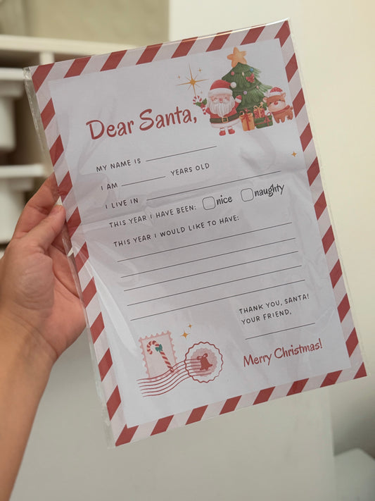 Santa letter
