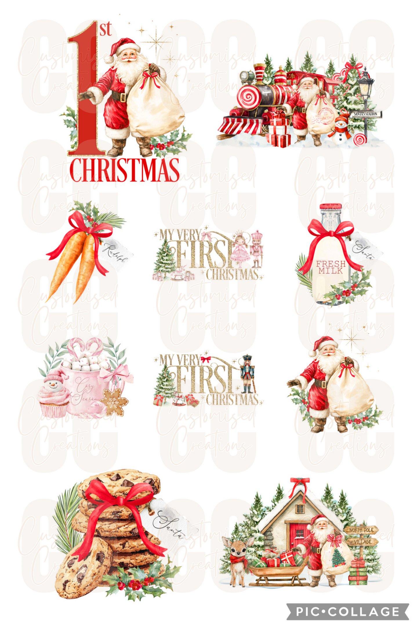 Christmas gift sack - all designs