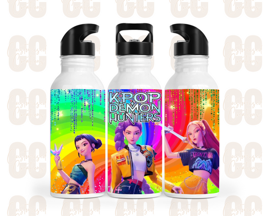 K-pop stainless steel kids water bottle