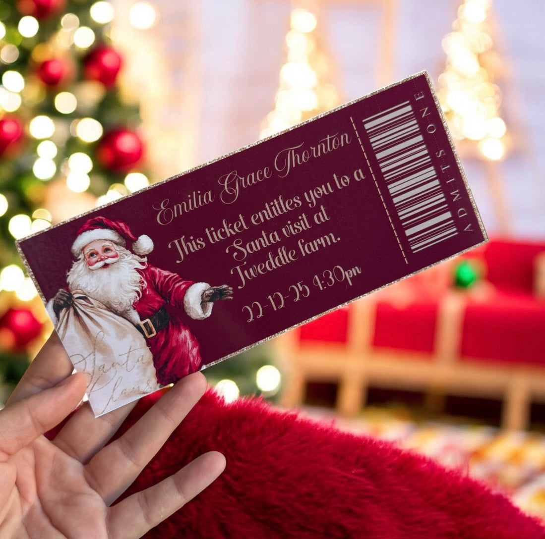 Christmas ticket - all designs