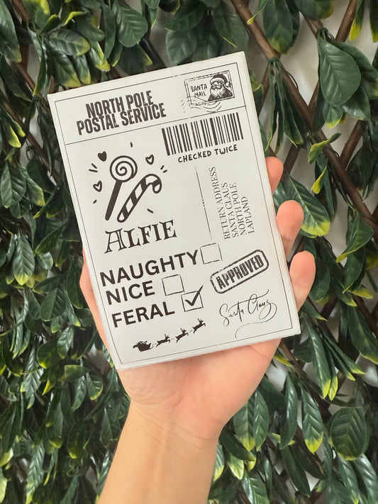 Pack of 5 feral gift labels