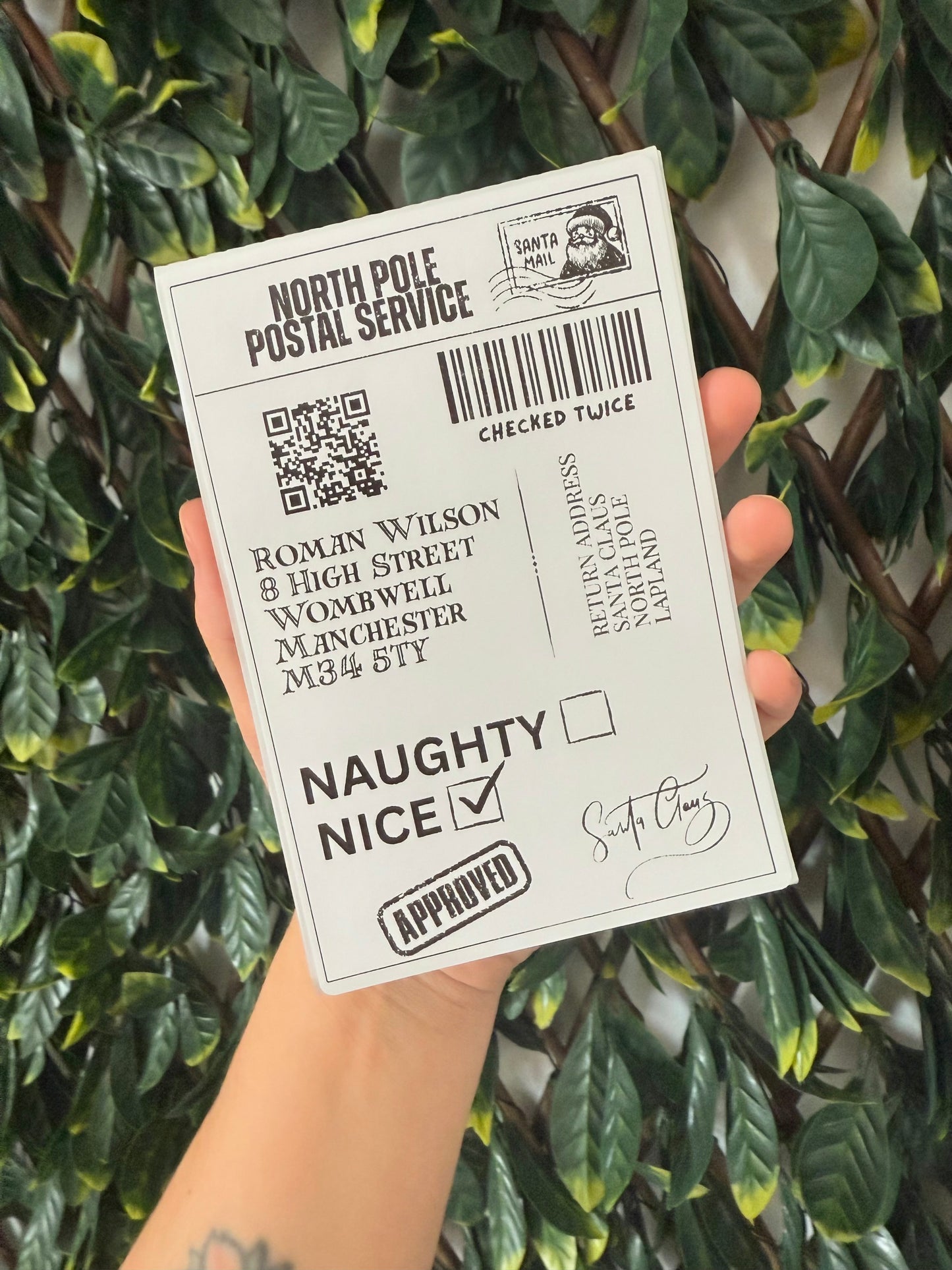 Pack of 5 adult gift labels