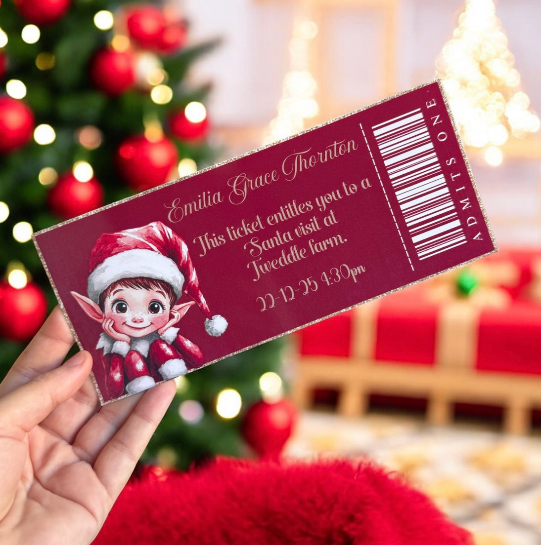 Christmas ticket - all designs
