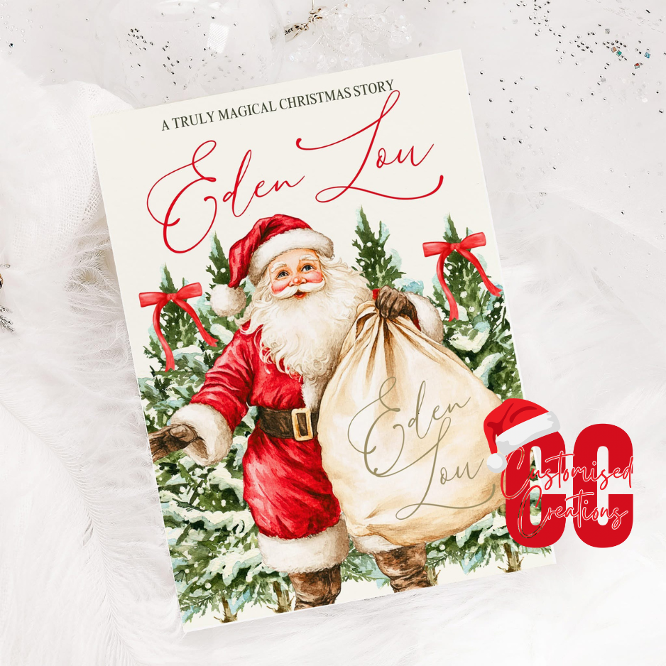 Christmas Santa story book