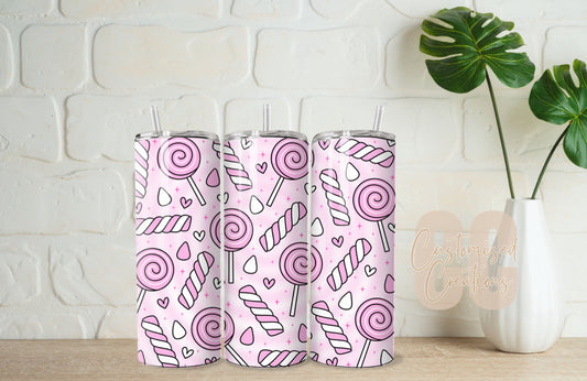 Pink Candy 20oz Tumbler