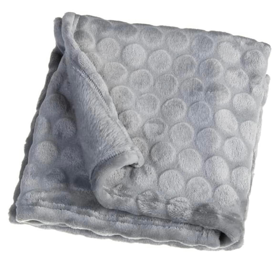 Embroidered cloud baby blankets