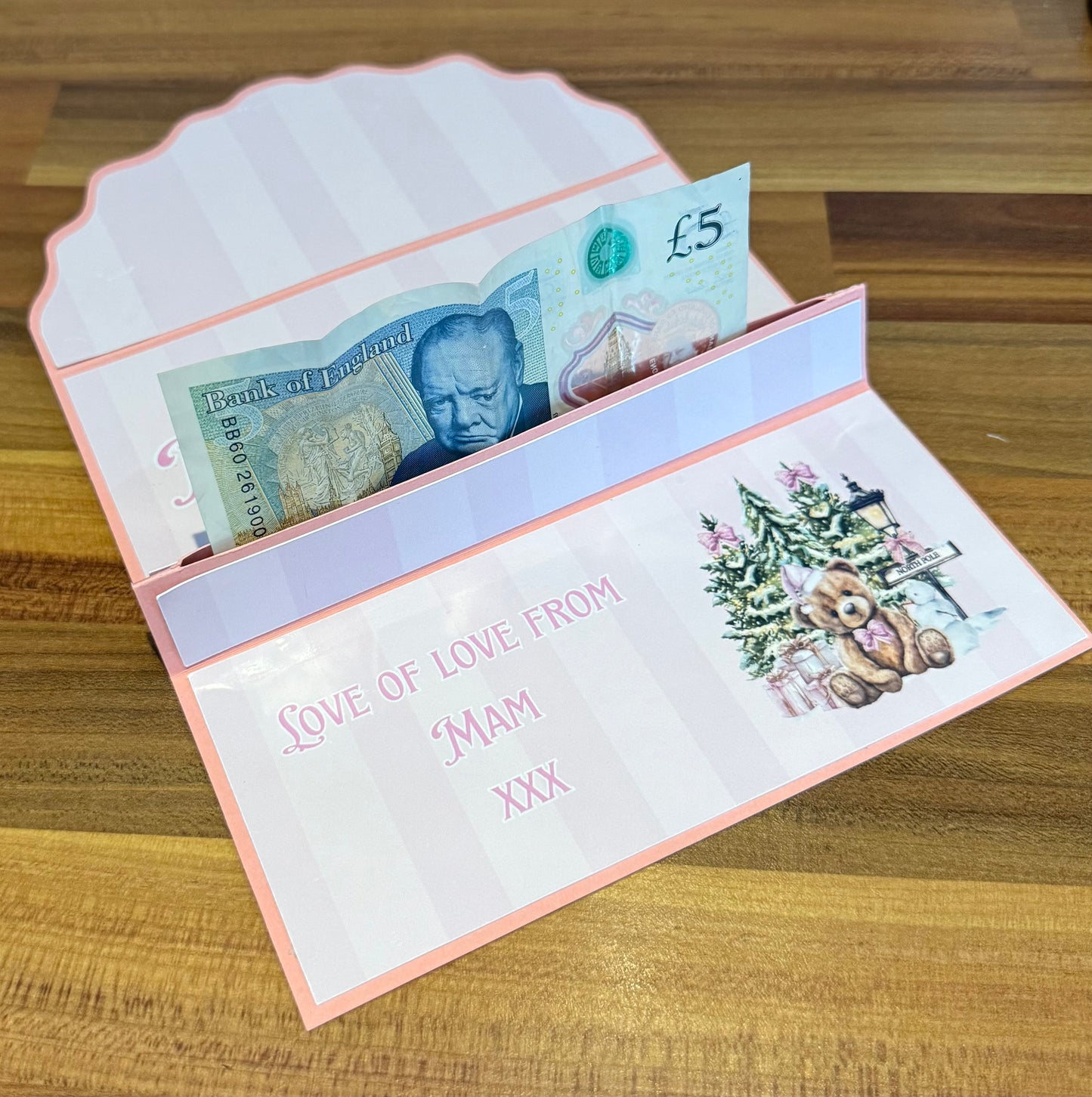 Cracker and/or money envelope