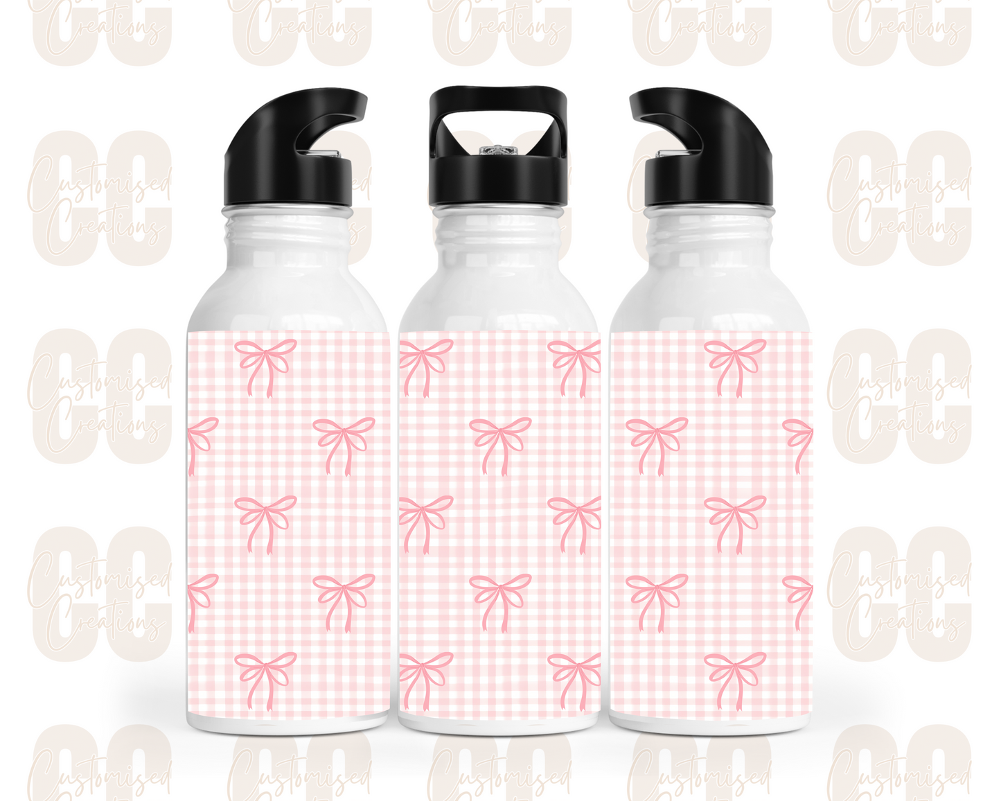 Christmas stainless steel kids water bottle