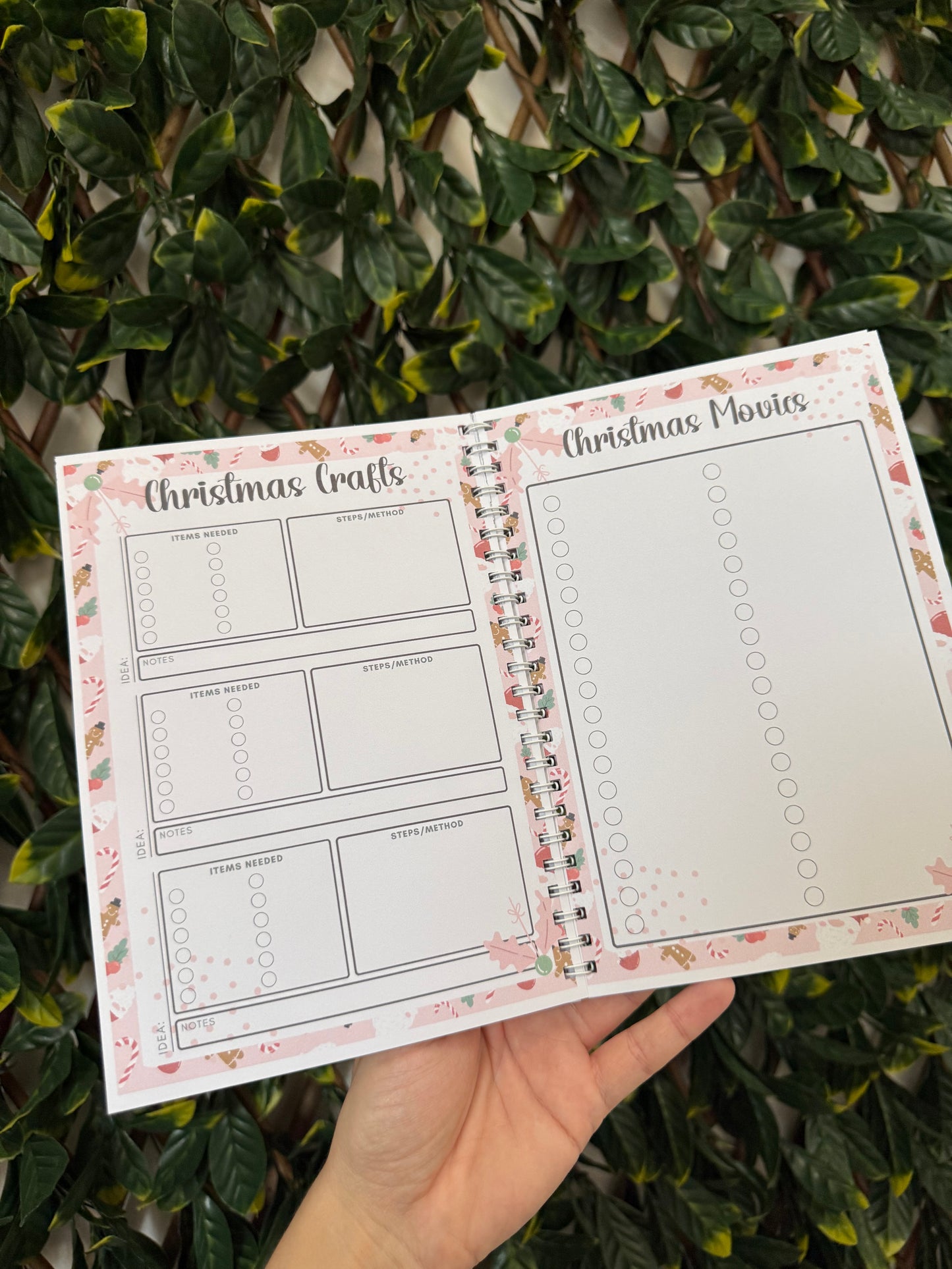 Christmas planner a5