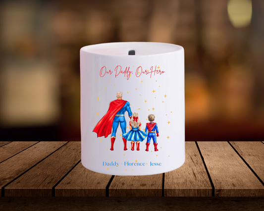 Money box - superhero