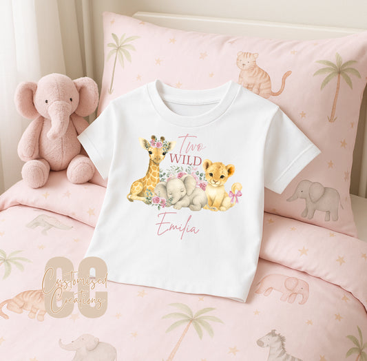 Wild One, Two, Three Tshirt