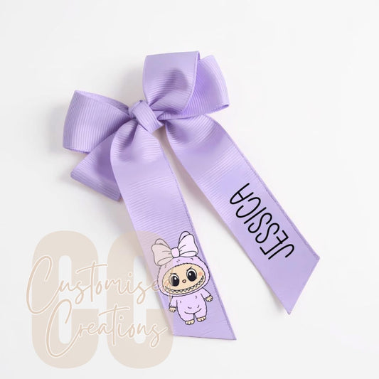 Labubu hair bow