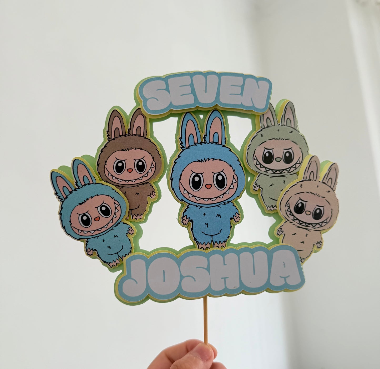 Personalised 3D Cake Topper – Full Size, Any Theme