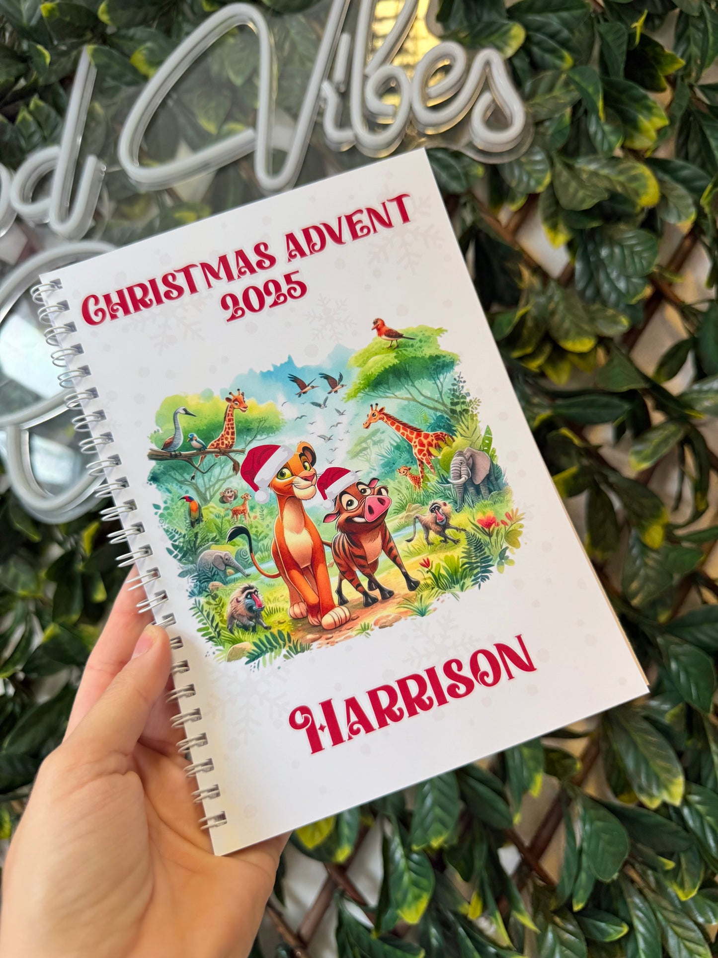 Christmas advent book 2025 - all designs